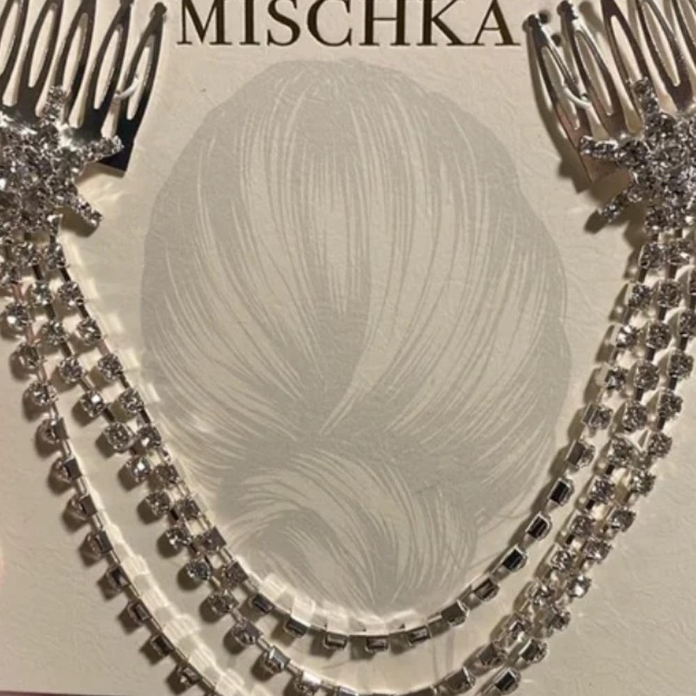 Badgeley Mischka hair clip
